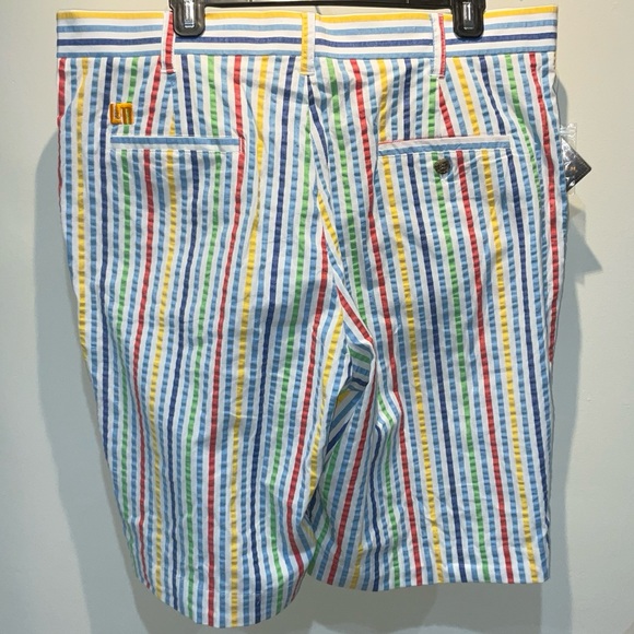 NEW Loudmouth Golf Shorts Men’s Sz 38 “All Day Sucker” Discontinued NWT - Picture 2 of 13